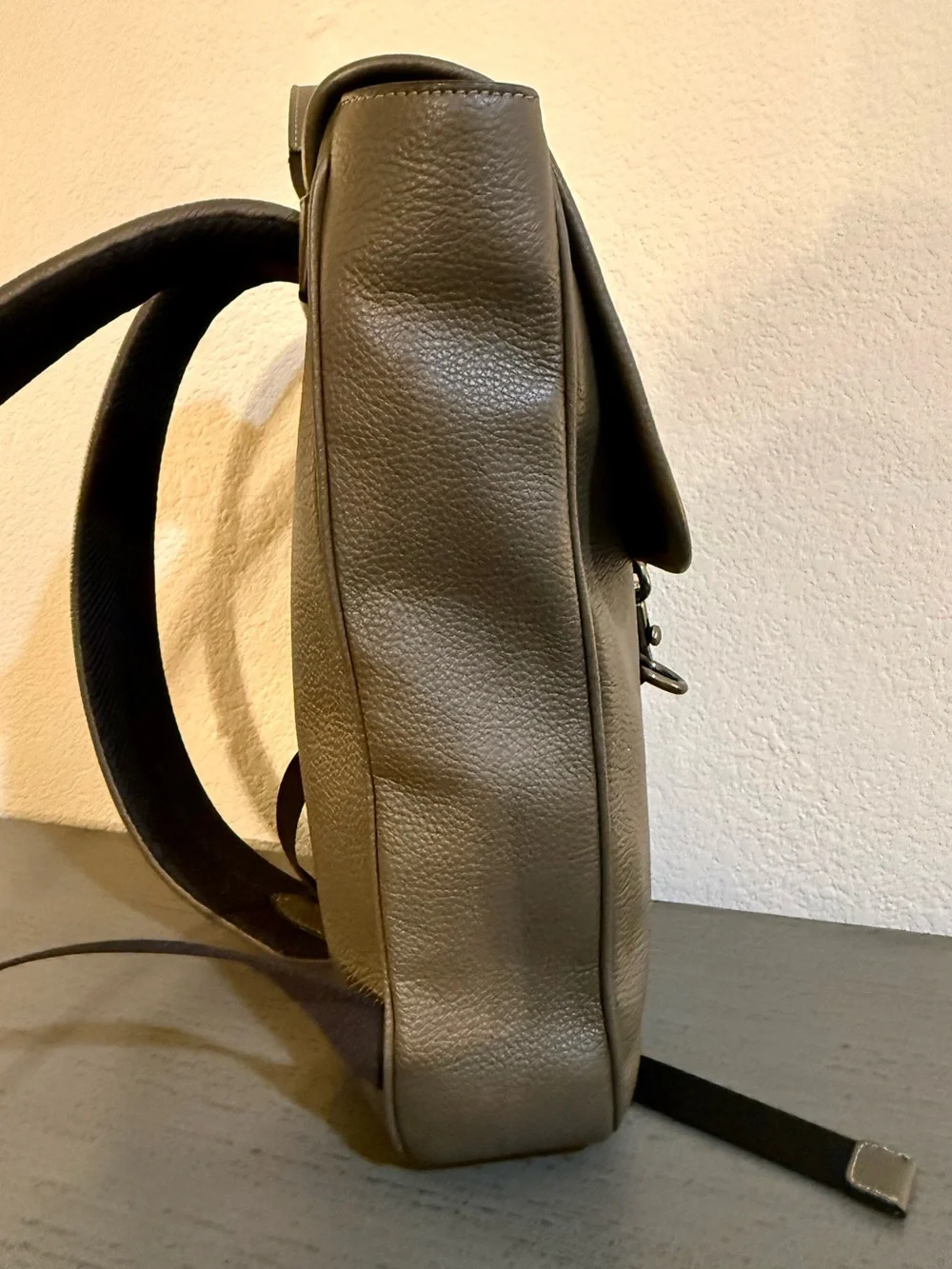 Coach Blaine Backpack CJ577 - Olive Drab Pebble Leather